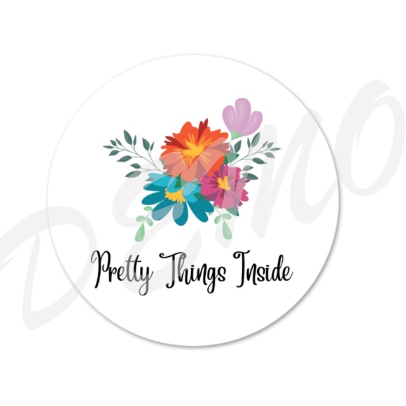 Thank You Sticker Label - Picture 2 of 4